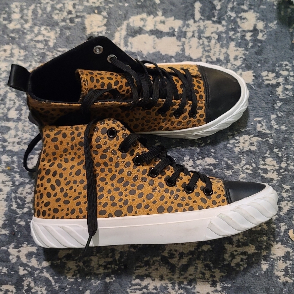 Olivia Miller high top fashion sneakers